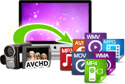 Konvertujte soubory AVCHD ve videokameře