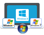Podpora všech operačních systémů Windows